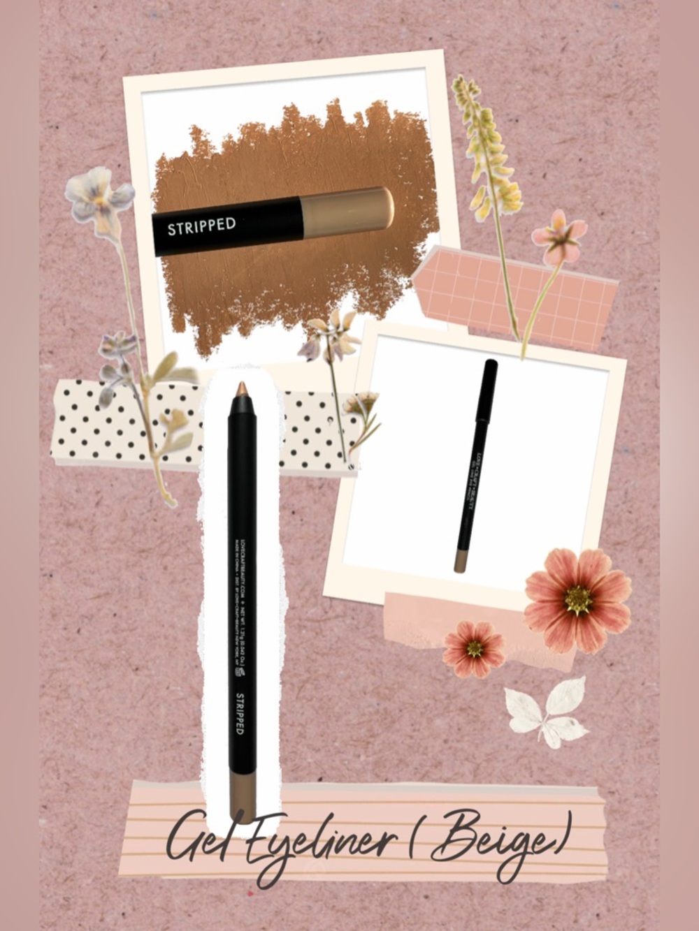 LOVE+CRAFT+BEAUTY Gel Line Eye Pencil - Stripped (beige)